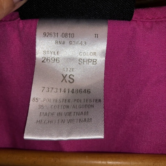 Cherokee Pink Nurse Scrub Uniform Top Size XS - Picture 6 of 9